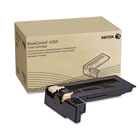 XEROX Toner Cartridge, 25000 Page, Black 106R01409